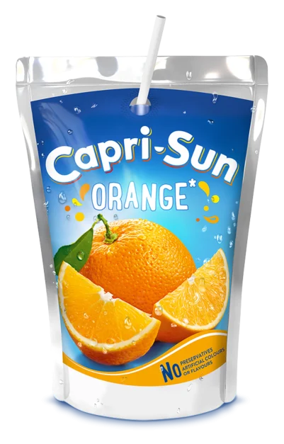 Capri-Sun orange pouch